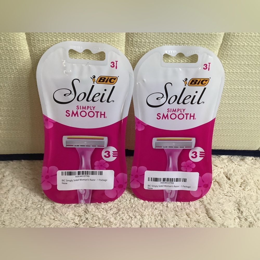 2 pack BIC Soleil simply smooth